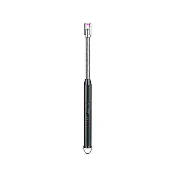 Arc Lighter USB Charging | Flameless Windproof | 360 Degree Rotation | LED Battery Display | Safety Switch