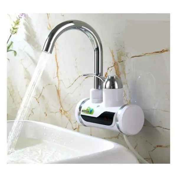 Electric Instant Hot Water Faucet Kitchen Heating Tap with Shower