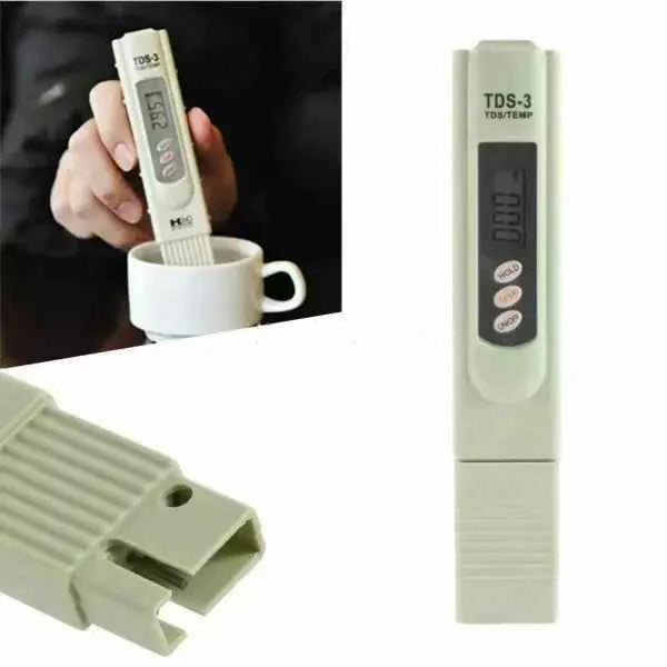 Portable TDS Water Quality Tester - Digital Pen Meter for High Purity Water Measurement