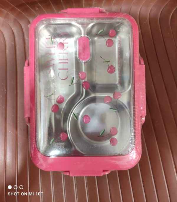 Rectangular Lunchbox With A Clear Lid | Lunch Box For Children, Kids And Adult | Portable Picnic Storage | School Student Food Container