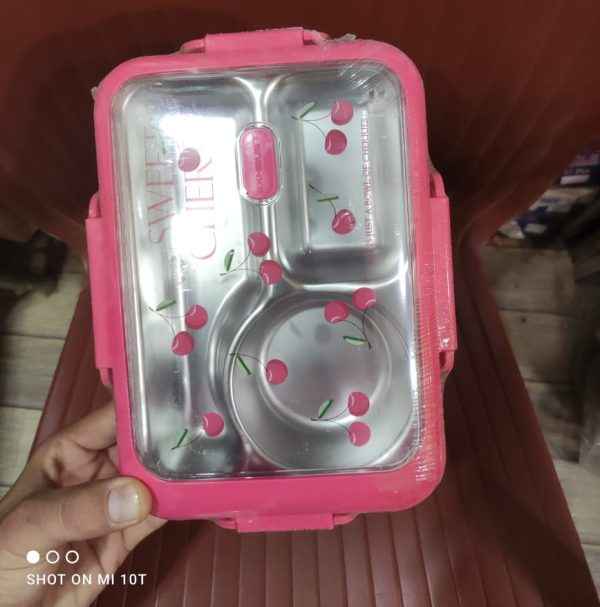 Rectangular Lunchbox With A Clear Lid | Lunch Box For Children, Kids And Adult | Portable Picnic Storage | School Student Food Container