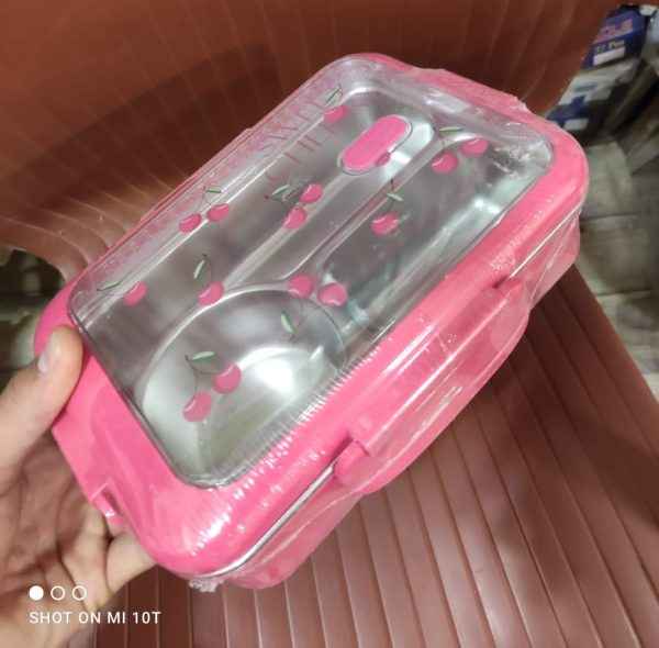 Rectangular Lunchbox With A Clear Lid | Lunch Box For Children, Kids And Adult | Portable Picnic Storage | School Student Food Container