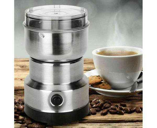 Raf R.7113 Multi Purpose Electric Coffee Grinder Automatic Coffee Spice Bean Grinder Stainless Steel