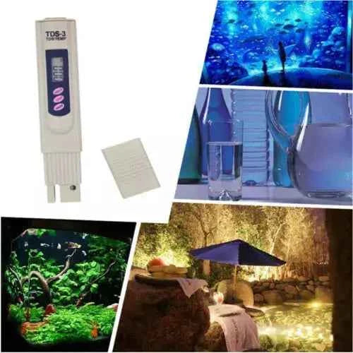 Portable TDS Water Quality Tester - Digital Pen Meter for High Purity Water Measurement